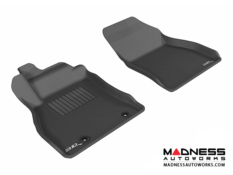 Nissan Juke Floor Mats (Set of 2) - Front - Black by 3D MAXpider